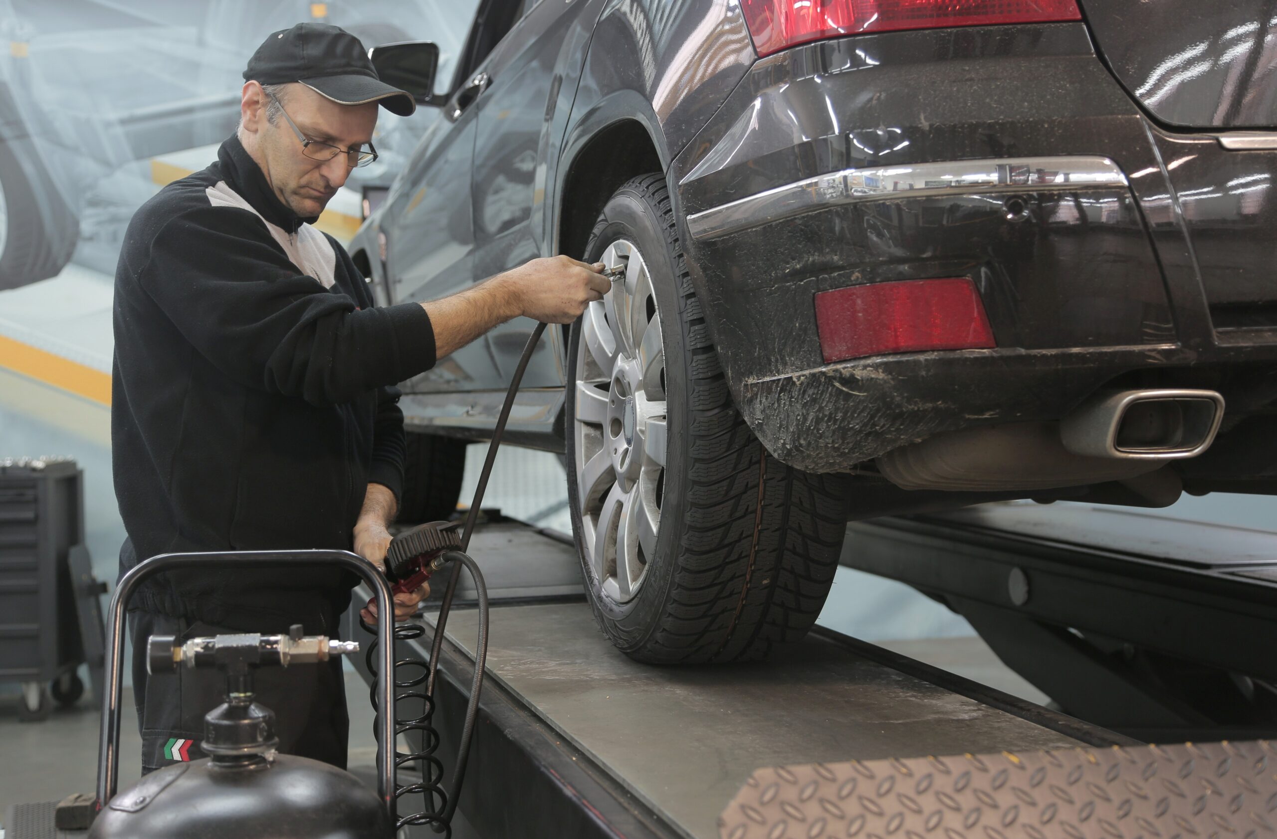 A mechanic at work