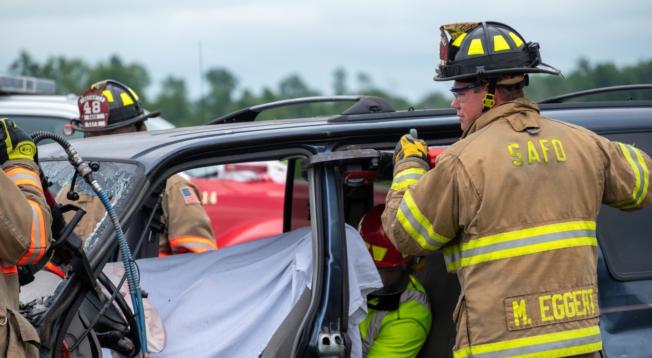 Car Accident Scene