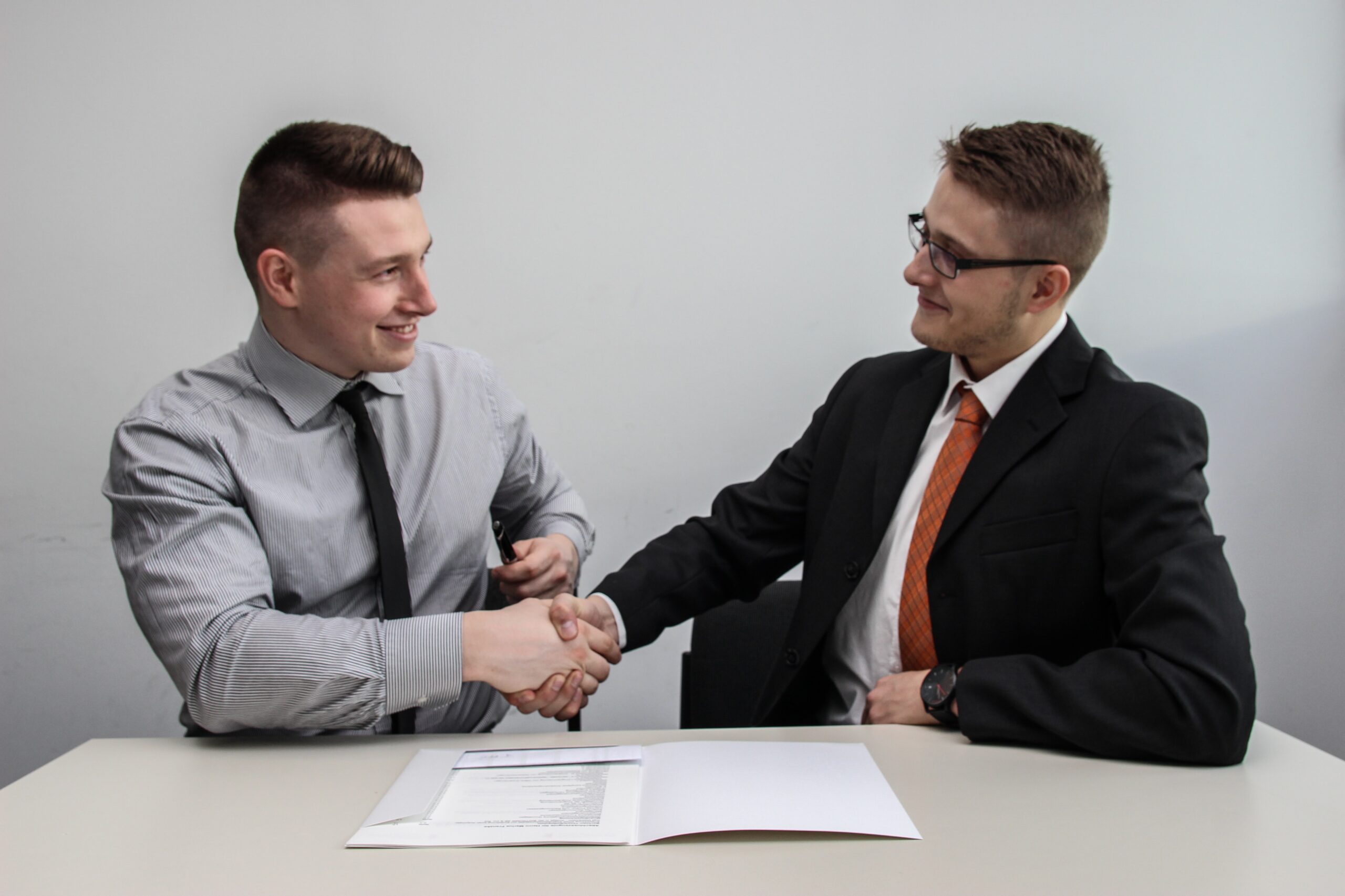 Client and personal injury lawyer consultation