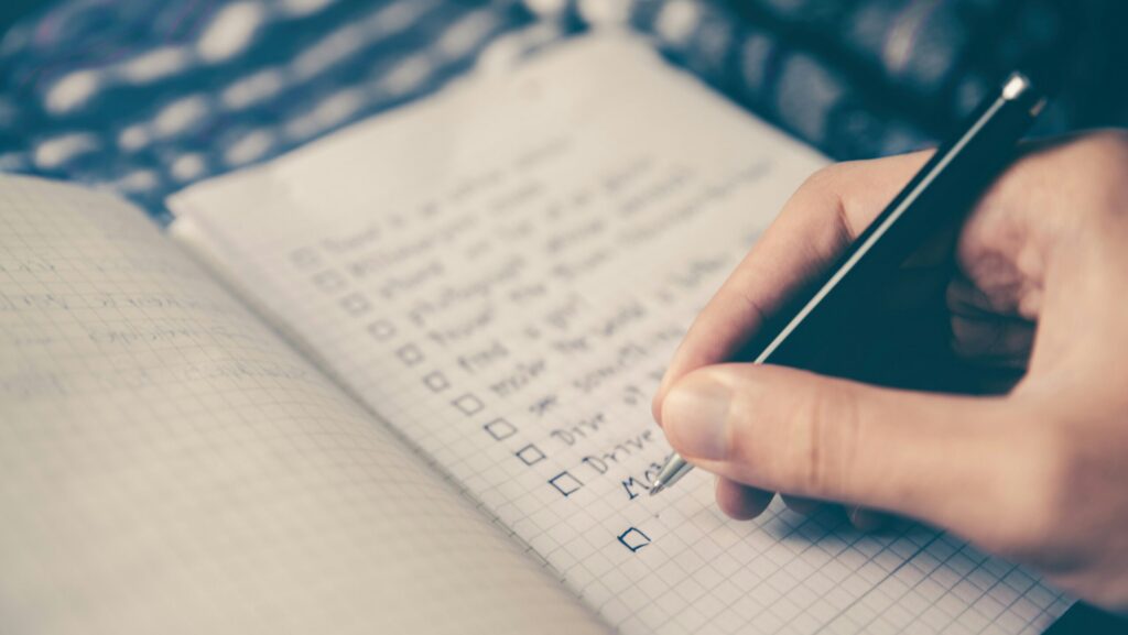 personal injury checklist