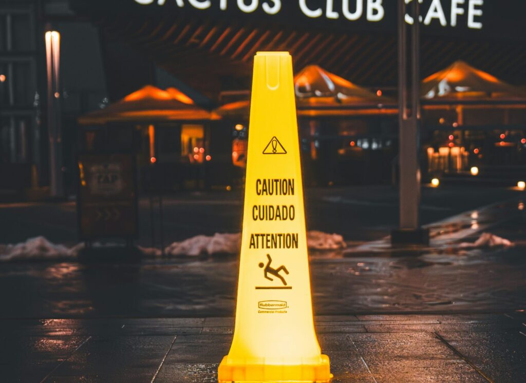 slip and fall workplace